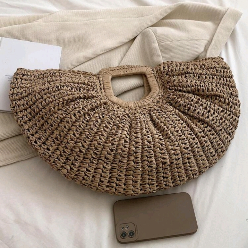 Rattan handbag - Picture 3 of 8
